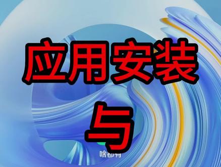 啥都有应用安装与权限设置教程