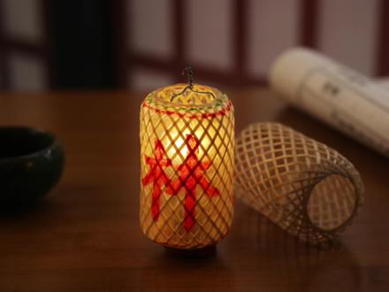 潮汕竹编灯笼教程·保姆级竹筐篇·很啰嗦·不信你们学不会·版 #手工diy #竹编灯笼