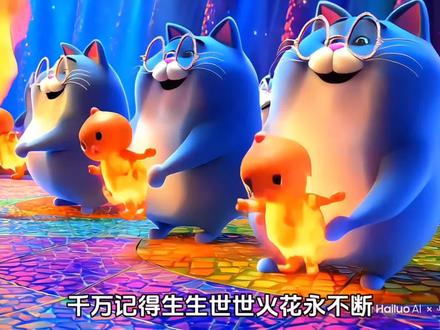 续火花专用视频#小猫 #ai动画 #续火花 #大学生