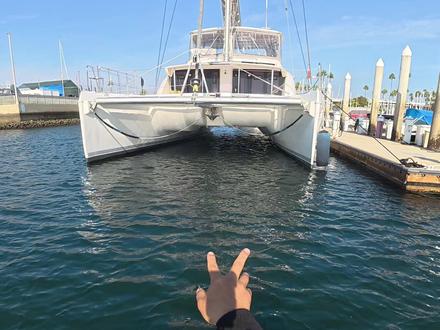 梦想是玩上双体帆 #航海