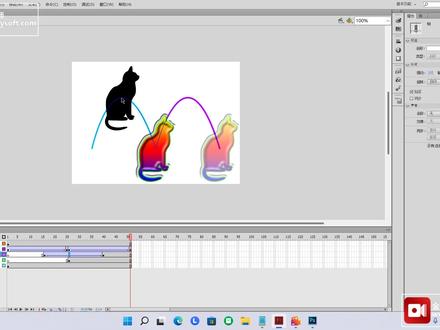 14、Flash导出高清gif图片的方法!学习分享交流Flash零基础学起好好学习天天向上Flash二维动画软件#蓝智明 #制作人蓝智明 #主讲老师蓝智明 #Flash视频教程