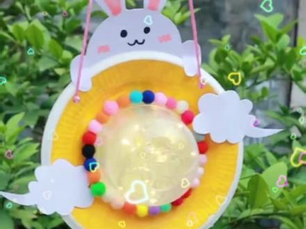 小仙女必备的中秋灯笼,还没收到的抓紧艾特闺蜜给你做#教程 #手工diy #折纸 #闺蜜 #中秋