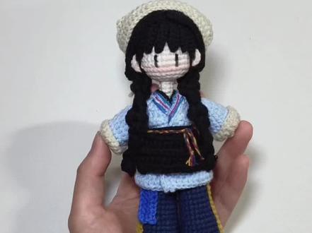 青天大老爷!樊长玉(附图解) 你若留下,我噶猪养你啊 🌸
#逐玉 #樊长玉 #田曦薇 #毛线钩织 #图解