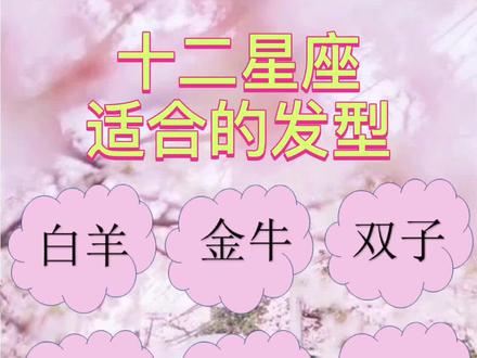 #十二星座 #发型#测试 测试十二星座适合的发型,你们知道嘛,快在评论区留言吧!
