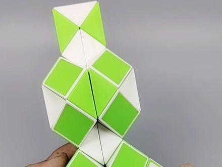 72段魔尺教程变葫芦,可以藏东西的宝葫芦,折法简单易学 #智力游戏 #百变魔尺 #魔尺