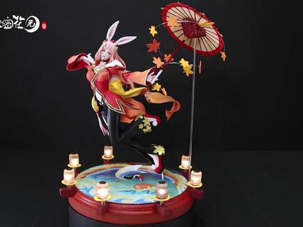 超轻粘土制作王者荣耀公孙离一舞惊鸿(1)#粘土手工