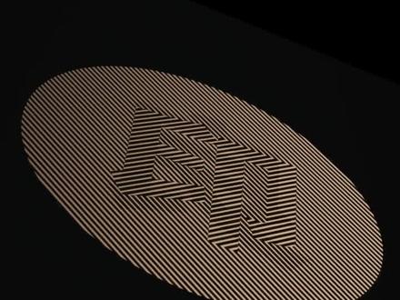 2变折光防伪烫金纹理的设计原理@印特尔活版工房 #设计 #平面设计 #毕业设计