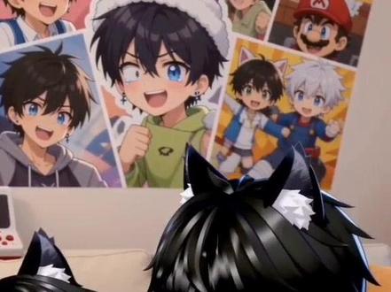 #AI挠痒计中计 #随变ai随便玩 @𝑇.夏岚栖🧧 截两张不一样的图 点击左下角 拍同款 这个挠痒痒特效 很好玩的 。