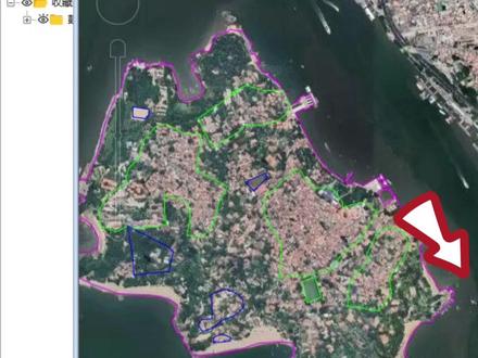CAD数据导入奥维互动地图,一起来交流吧!#奥维互动地图 #奥维地图 #CAD #影像 #google地球 #谷歌影像