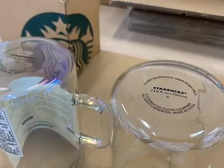 星巴克极光杯 真假 除了工艺材质尺寸 最最明显的就是底部的印字 注意看视频!