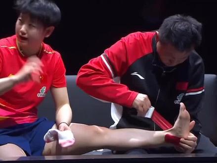 孙颖莎伤退引起风暴#体育精神#世界冠军#乒乓球#孙颖莎