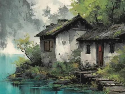《江畔闲思》
一副漂亮的山水画送给大家,希望大家喜欢
关注我欣赏更多绘画作品
#写生画面有一种穿越时空的美 #江畔 #国画 #山水画