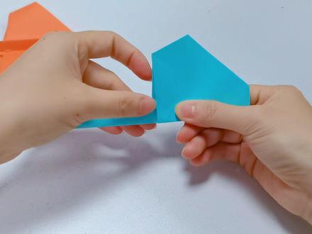 鳐鱼折纸,鳐鱼真的会笑吗?#简单易学的折纸教程 #一学就会系列 #鳐鱼 #手工diy #小鱼手工折纸