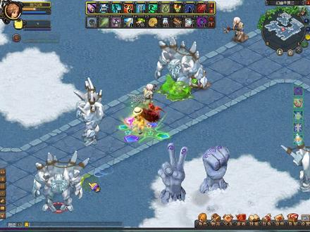 不要再说我玩的是剑客了,我是CK 是唯一不看目标数量练级的职业 靠的是反射。 #qq幻想