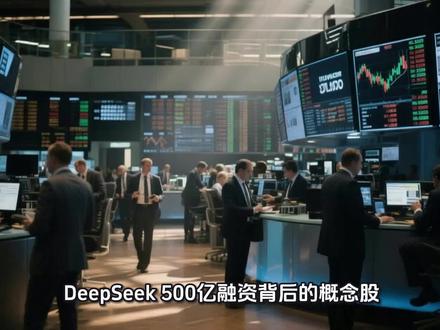 DeepSeek 500亿融资背后的概念股,谁是真龙谁是鱼?#deepseek概念 #DeepSeek#国产算力产业链#寒武纪#投资逻辑