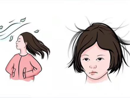 秋冬,头发带静电怎么办?#静电 #头发 #科普