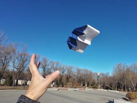 正反折都能飞回来的双鳍号回旋纸飞机 #纸飞机 #童年的纸飞机 #手工折纸 #回旋纸飞机