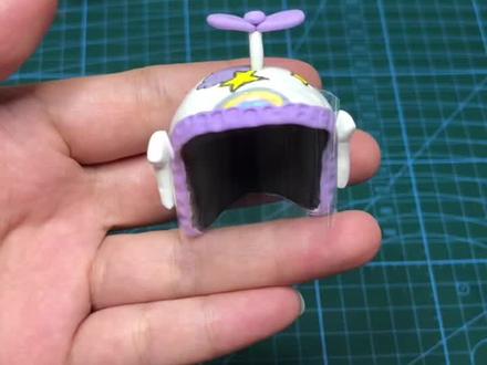 冬天骑小摩托记得带头盔哦,哈哈#超轻粘土