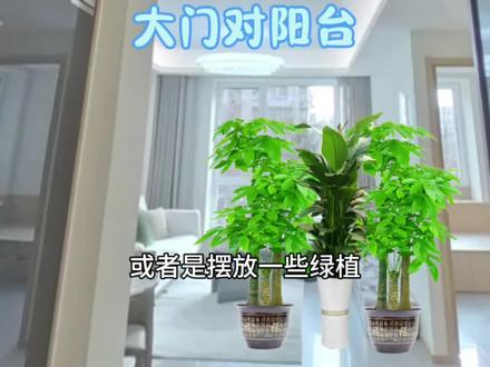房屋装修调整,大门对阳台#龙道 #装修