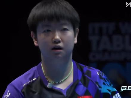 刘国正 周雨总结点评
孙颖莎3-2金娜英比赛#伦敦世乒赛