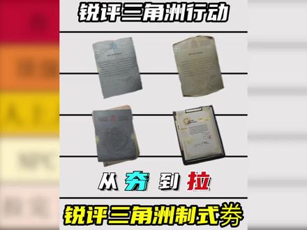 锐评三角洲制式劵#锐评#从夯到拉#三角洲行动