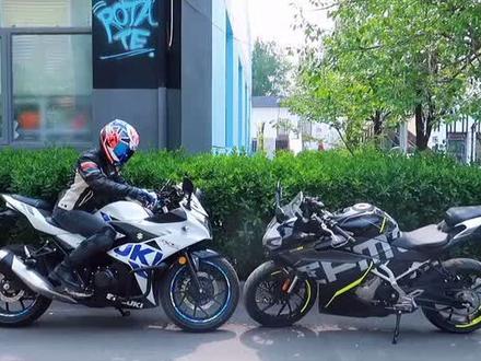 #铃木gsx250r #春风250sr 当gsx车主试驾春风250sr是这样的…180以上骑咋样@Yang98