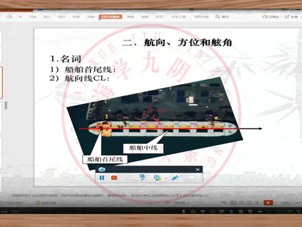 航海学-航向、方位和舷角