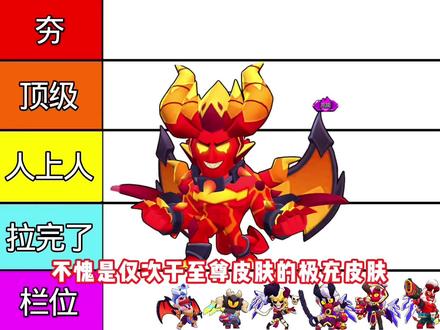 小龙测评恶魔系列皮肤 #荒野乱斗