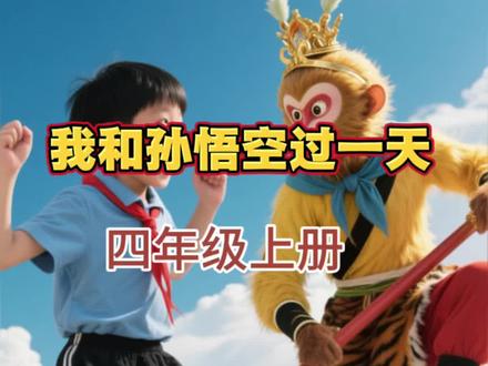 四年级上册语文语文园地四《我和孙悟空过一天》#作文#小学生#作文素材#干货分享#家长必藏
我和孙悟空过一天
周六早上,我正对着作业本上的一道难题发呆,忽然,窗外一道金光闪过,“嗖”地一声,一个毛茸茸的身影落在了我的书桌上。他头戴金冠,身穿虎皮裙,手里还掂量着一根闪闪发光的金箍棒——竟然是齐天大圣孙悟空!
“小孩,俺老孙在天上待得闷了,下来逛逛。你怎的愁眉苦脸?”孙悟空抓耳挠腮地问我。我像倒豆子一样把烦恼说了出来:“这道数学题太难了,像一座大山堵着我!”孙悟空火眼金睛一瞄,哈哈大笑:“这有何难?待俺老孙拔根毫毛,变个……”“别!”我赶紧拦住他,“大圣,老师说要自己动脑筋,不能靠别人变答案。”
“有骨气!”孙悟空赞赏地拍了拍我的肩膀,“那俺老孙就带你出去活动活动筋骨,说不定灵感就来了!”说完,他拉起我,一个筋斗就翻上了云端。风在耳边呼啸,地上的房子变得像积木一样小,我紧紧抓住他的虎皮裙,心都快跳出来了!
我们飞到了一片干旱的田野上空,土地裂开了大口子,禾苗都耷拉着脑袋。孙悟空说:“看俺的!”他念动咒语,将金箍棒往空中一抛,霎时间,乌云密布,下起了甘霖。地上的农民们欢呼雀跃。看着禾苗重新挺直了腰板,我心里暖暖的。
接着,我们又看见一辆着火的卡车,情况十分危急。孙悟空不慌不忙,叫来东海龙王,一口神水就把大火扑灭了,司机叔叔得救了!
在云间穿梭时,我兴奋地跟大圣讲起我们现在的世界:有能载人上天的火箭,有能千里传音的手机。孙悟空听得目瞪口呆,直呼:“你们凡人现在可比神仙还厉害!”
不知不觉,太阳西斜了。孙悟空把我送回家,对我说:“小孩,今天玩得痛快!记住,遇到困难,就像俺老孙一样,多动脑筋,多想办法,没有过不去的火焰山!”说完,他一个筋斗便消失在天边。
我回头再看那道数学题,忽然觉得它没那么可怕了。我拿起笔,静下心来,果然找到了解题的思路。这真是神奇又难忘的一天!