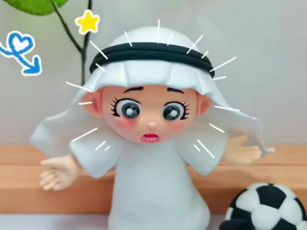 小王子粘土教程来啦~视频有点长,慢慢看哦~如果你也喜欢,那就动手捏一个吧#超轻粘土手工 #卡塔尔小王子 #创意 #手工diy #粘土