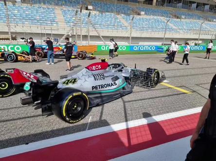 #F1 梅奔W13大升级!侧箱如此之小#梅赛德斯