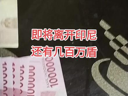 还剩几百万印尼,有需要的联系我95换200#异国他乡的生活