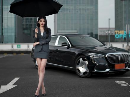 女销售教你迈巴赫怎么拍,照抄就能出片 #女销售 #迈巴赫 #拍车 #拍摄教学 #运镜