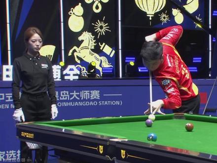 郑肖淮被柯二大金逆转,止步四强,简直太可惜了 #郑肖淮 #柯氏三兄弟 #九球追分 #独牙比赛 #台球