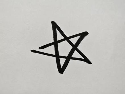 表情包简笔画:手指画五角星 在手写输入键盘用手指画五角星#创作者中心 #创作灵感#画画 #手绘 #儿童简笔画