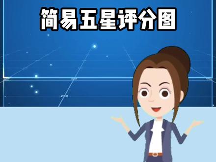 Excel表格制作,简易五星评分图,一个函数就搞定,记得收藏#excel#excel技巧 #office办公技巧 #知识分享#创作灵感