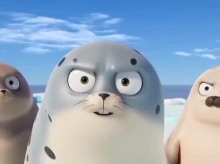 滑溜溜海豹舞#也太可爱了吧