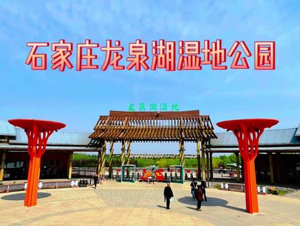 石家庄最大的湿地公园,龙泉湖湿地公园 #vlog旅游