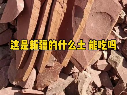 这些新疆能吃的土,你们有没有吃过哪种?#抖音推广流量 #科普知识 #知识科普 #抖音作品推广 #自然奇观