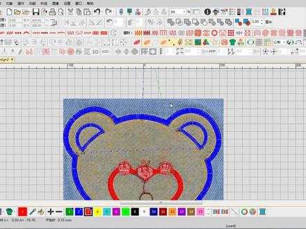 绣花软件威尔克姆4.2视频教程共323集