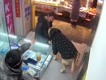 其实他并不是缺那一根烟,而是缺那一份尊重。#狗狗 #这是个真实的事情 #善良#治愈