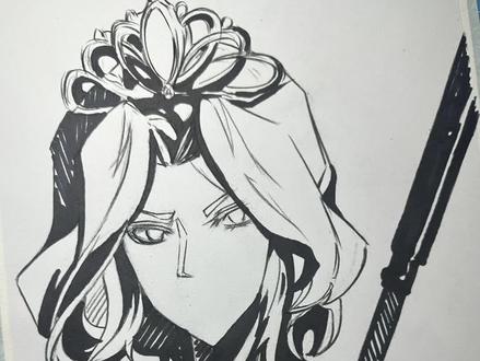 徒手绘画一期和平精英角色,叫什么名字来着? 临摹@将来 #画画教程 #绘画过程 #日常瞎画 #和平精英 #和平精英同人团 @抖音小助手