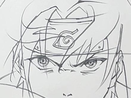 30秒学会画佐助#画画#绘画 #佐助 #动漫人物绘画 #绘画教程