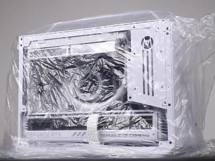 【机械大师C+MAX】I7 13700KF 华硕 ROG RTX4080 O16G白色顶配方案 颜值拉满#diy电脑 #电脑主机配置推荐 #装机 #电脑 #卖电脑