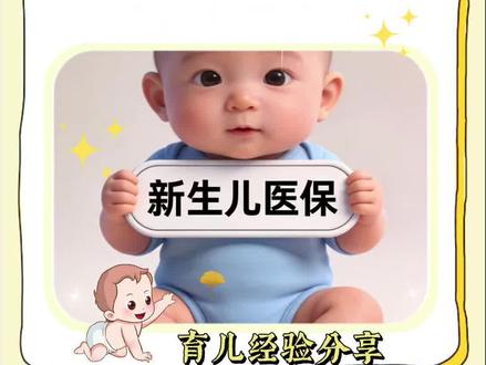 新生儿没有户口也可以办医保了#医保 #宝宝医保 #落地参保 #宝宝户口