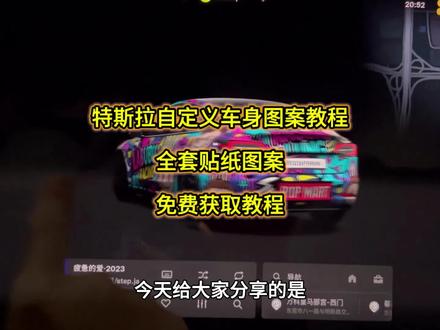《古云宝库》特斯拉自定义涂装,特斯拉车机自定义车身图案,特斯拉拉布布贴纸下载#特斯拉 #特斯拉贴纸 #特斯拉好物推荐 #特斯拉拉布布 #特斯拉model3