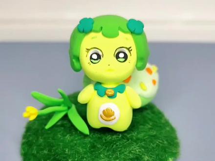 《奇妙萌可》catch catch萌可精灵 开朗盼盼萌可,你最喜欢哪个小萌🉑呢 #奇妙萌可 #超轻粘土 #动画