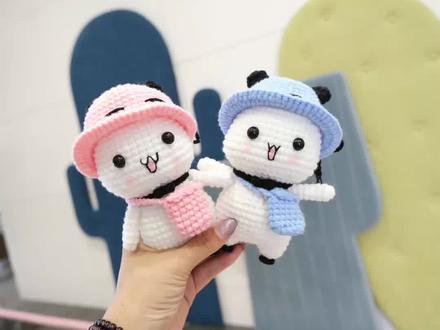 小猫编织教程第5/14集#毛线编织 #一二熊猫