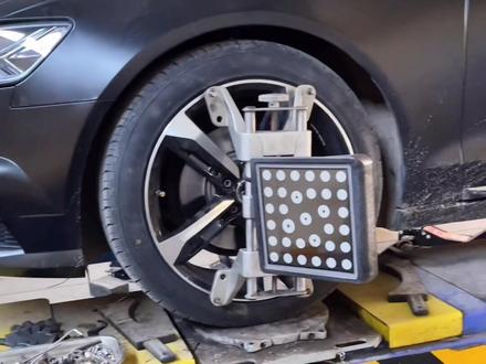 #绞牙 #董广敏 #绞牙战士 #奥迪 #绞牙避震 #四轮定位 #奥迪a6l 奥迪A6L安装绞牙避震底盘调整零度复位完成✅#零度复位