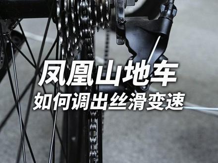 一条视频教会你,#凤凰自行车 #山地车 如何调出一个丝滑的变速,骑行路上不卡链不掉链,新手小白也一看就会!#爱生活爱骑行 #骑行